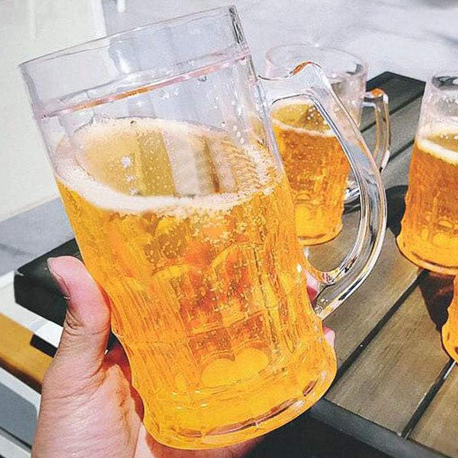 450ml Funny Fake Beer Mug Real - Games Garden Party 评论和价格