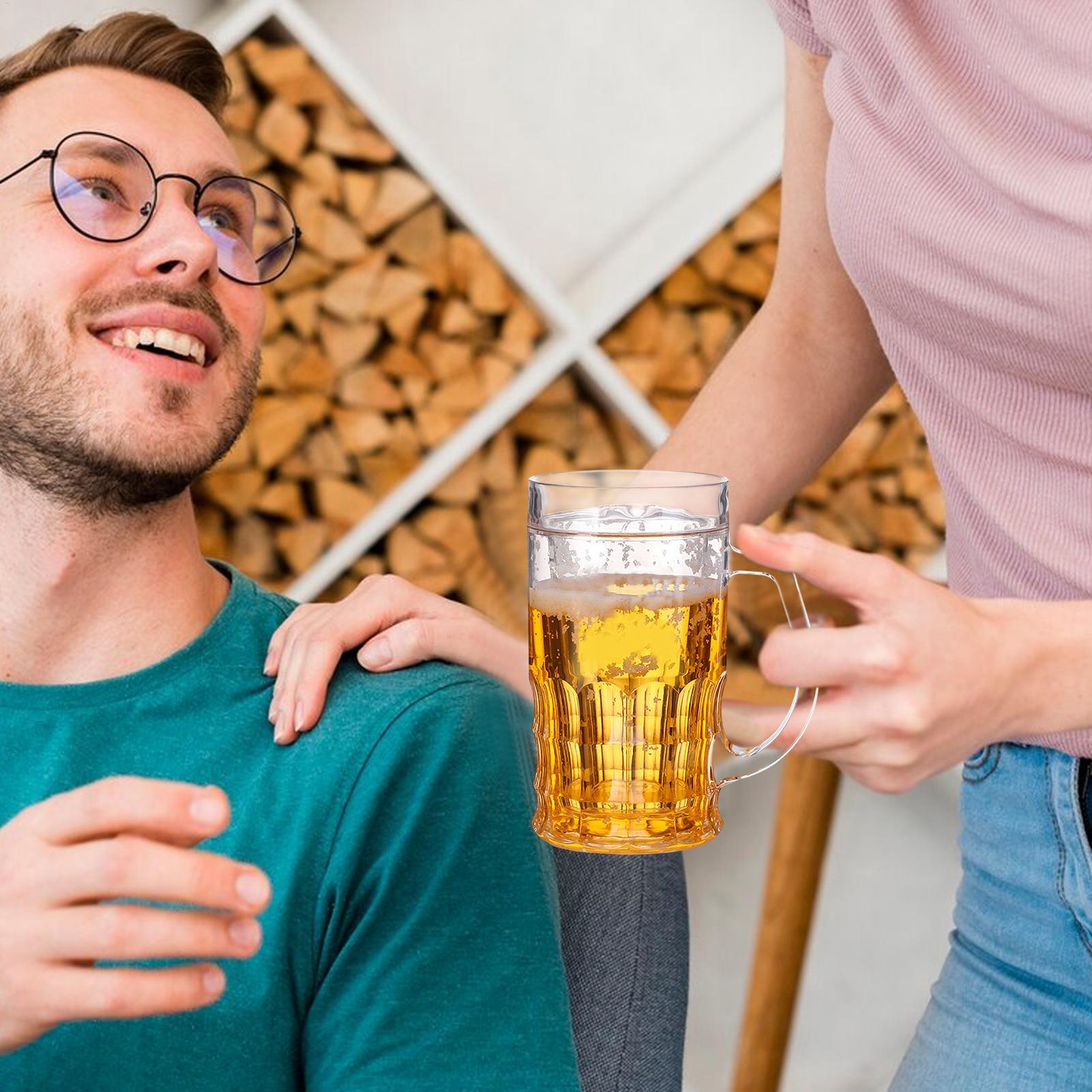 450ml Funny Fake Beer Mug Real - Games Garden Party 评论和价格