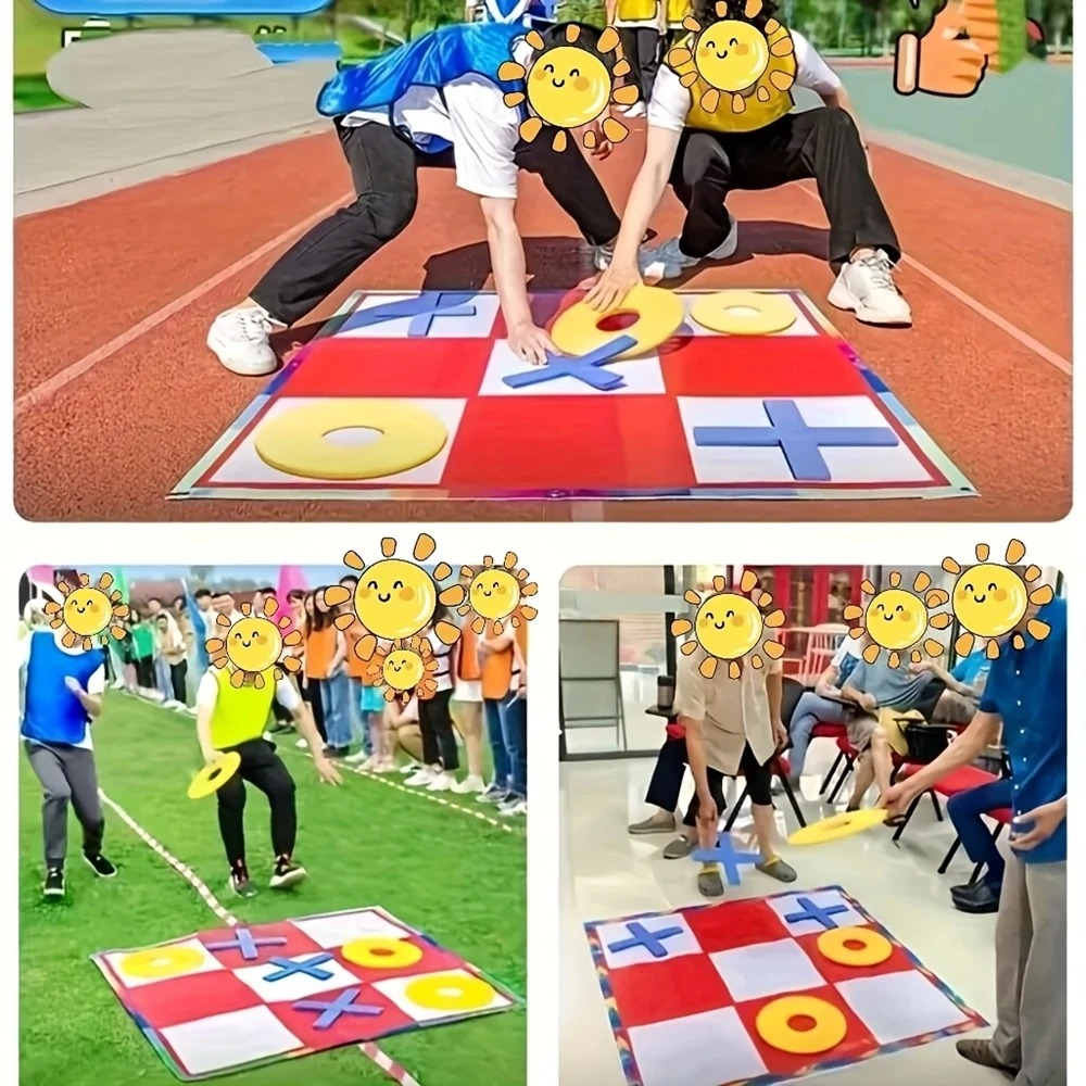 Tic Toe Checkers Game Interact - Party Games Group For Adults 评论和价格