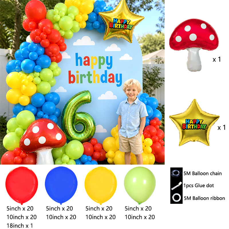 1set Red Blue Green Mushroom S - Party Games Mario 评论和价格