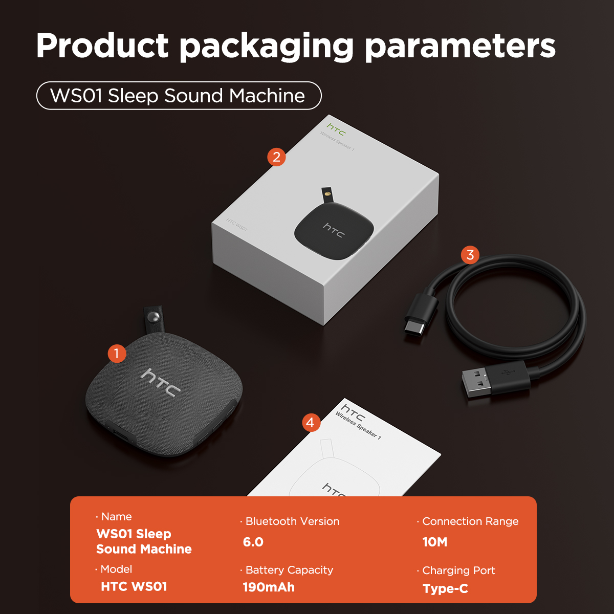 HTC WS01 Speaker Sleeping Aid  - Party Games Mobile 评论和价格