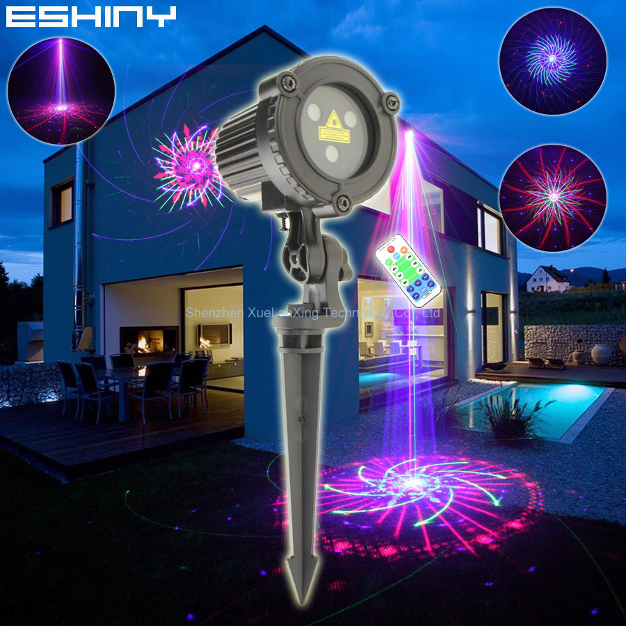 ESHINY RGB Laser Landscape Lig - Games Garden Party 评论和价格
