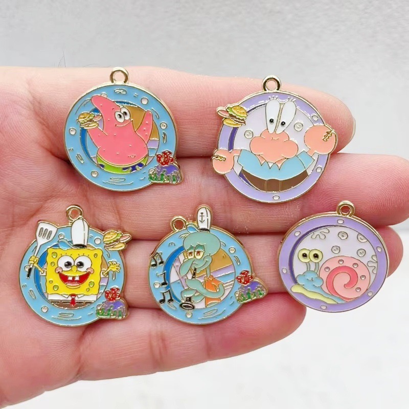10pcs cartoon anime alloy oil  - Party Games Birthday 评论和价格