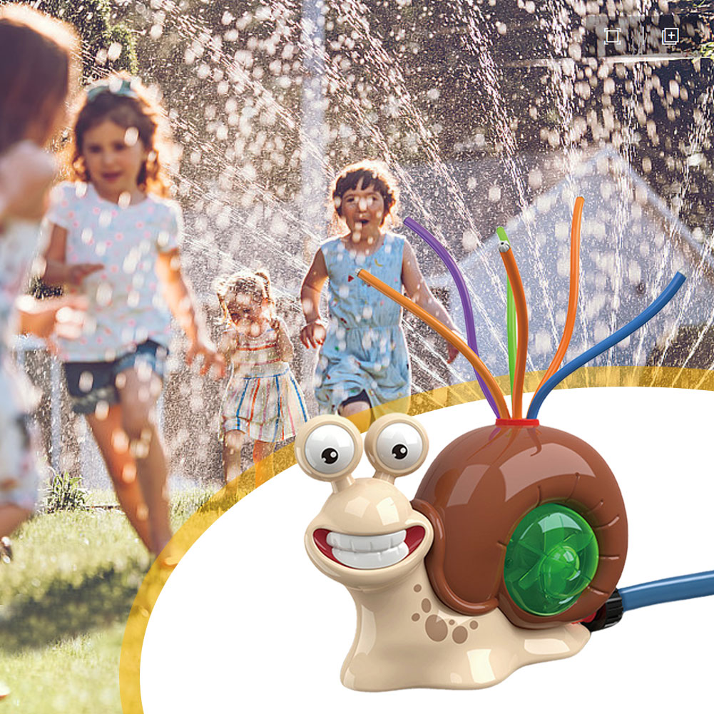 Cartoon Snail Water Sprinkler  - Games Garden Party 评论和价格