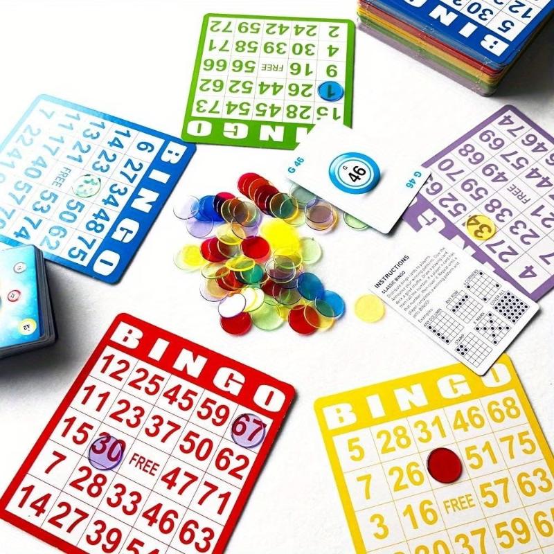 50/100Pcs Non Repeating Bingo  - Play Friends Party Games 评论和价格
