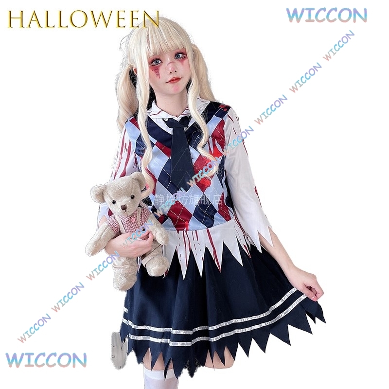 Creepy Clown Suit For Party Ha - Zombie Party Games For Adults 评论和价格